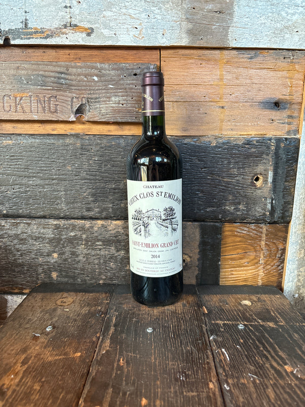 Chateau Vieux Clos Saint Emilion Grand Cru 2014