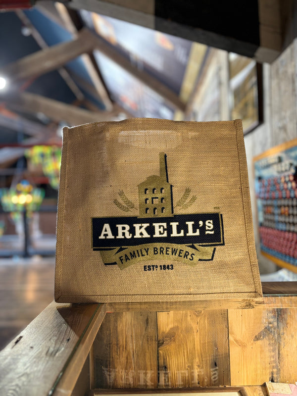 Arkell's Grape & Grain Jute Bag