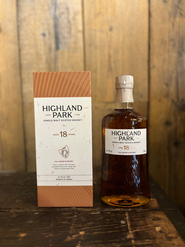 Highland Park 18 Year Old Scotch Whisky